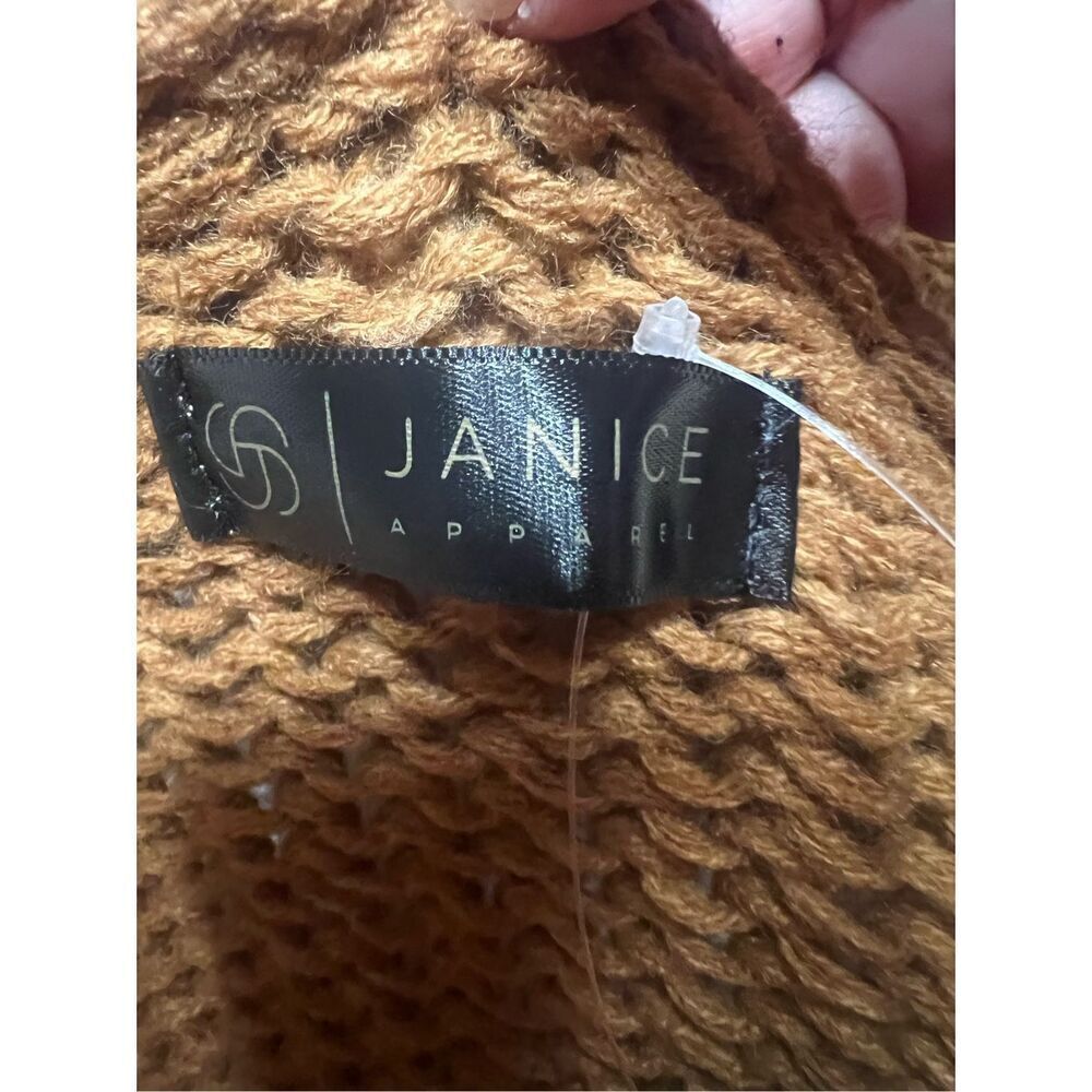 Janice Hoodie Open Front Cardigan Sweater One Size NWT - Picture 3 of 6